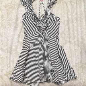 Striped Halter Dress